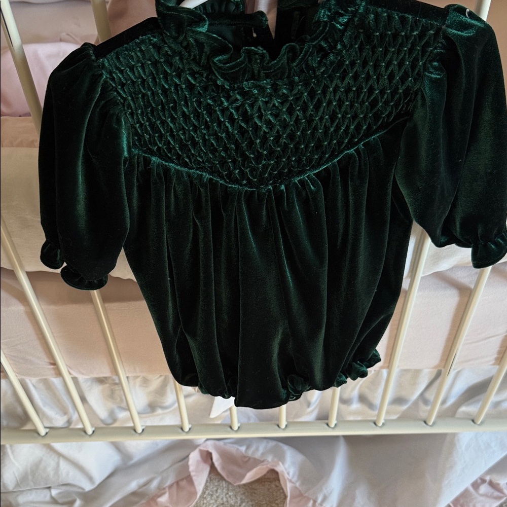 Velvet Green Kids One Piece Blouse